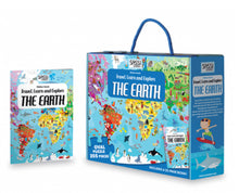 The Earth - Sassi Travel, Learn & Explore Puzzle & Book Set