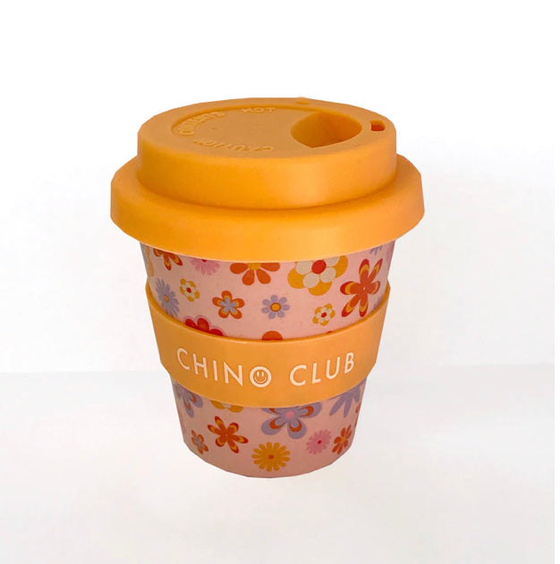 Retro Floral Chino Cup