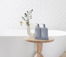 Shampoo & Conditioner Duo + Tray - White Tea & Argan Oil