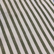 Sage Stripe Blanket / Wrap
