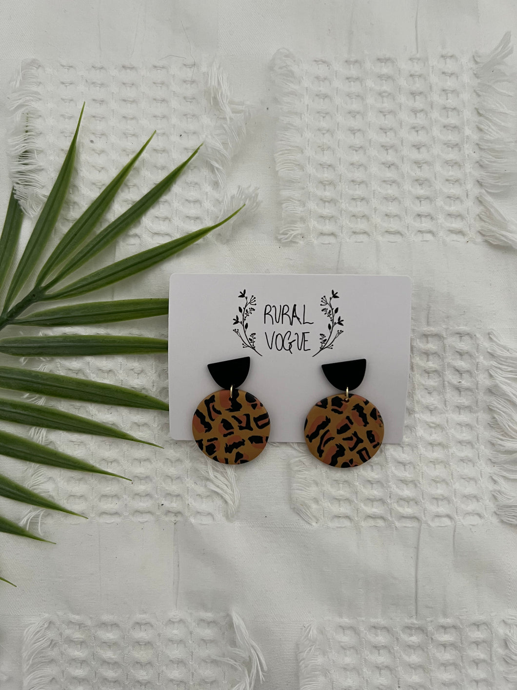 Leopard Love Earrings