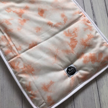 Apricot Tie Die Pram Liner