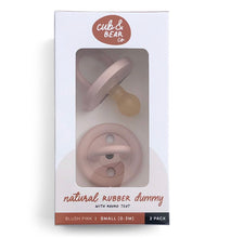 Blush Pink Natural Rubber Dummy - Large